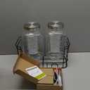 1 Gallon Glass Drink Dispensers For Parties 2PACK.Beverage Dispenser, Glass Drink Dispenser With Stand And Stainless Steel Spigot 100% Leakproof.Lemonade Dispenser With Ice Cylinder.Laundry Detergent