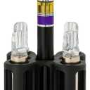 Vape Cartridge Stand, 4-Slot Desktop Holder, 2.5 x 2.5 Inches, Made in the USA