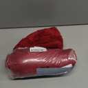 Exclusivo Mezcla Fleece Throw Blanket for Couch,Super Soft and Warm Lightweight Checkered Pattern Blankets for All Seasons, 50x60 Inches, Deep Red (Burgundy)