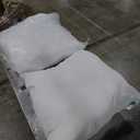 Oubonun 26x26 Outdoor Pillow Inserts (Pack of 2) - Square Waterproof Throw Pillow - Decorative Throw Pillows Insert for Couch Sofa Bed Patio Furniture - White Pillows