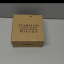 3 in 1 Flameless Taper Short Candles with 10 Key Remote Control and Timer, Battery Operated Pack of 2 LED Acrylic 3" x6" Grey Pillar Flickering Warm Light