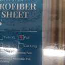 CHOEGOBEST Easy Care Luxury Microfiber Extra Soft and Cooling Bed Sheet Set with Deep Pockets (Jet Black, Full Set of 4)