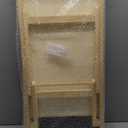 Foldable Wooden Dog Ramp Pet Stairs,Wooden Dog Step with Built-in Handle, 4 Adjustable Height from 9.8" to 18.1",Wood Portable Ramp for Bed,Couch, Car