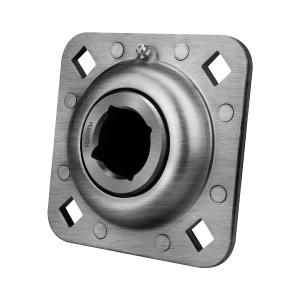 FD209RM 1-1/8" Square Bore Disc Harrow Flange Bearing Unit for Farming Applications FlexKing Kewanee Sunflower Replaces FD209R(RM) DHU1-1/8S-209 B2725 DHU118S209 B238799B 900918 FD209-1.1/8SQ