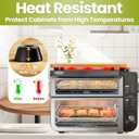 Cutting Board for Ninja DCT451 Air Fryer Oven, Heat Resistant Cutting Boards Air Fryer Oven Accessories for Ninja Smart Double Oven