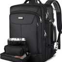 Carry on Backpack, Extra Large 50L Airline Approved TSA Travel Backpacks with 3 Packing Cubes for Women Men, Super Large Heavy Expandable Overnight Luggage Daypack Business Backpack