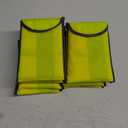 DUSKCOVE 9 Pack High Visibility Safety Vest for Traffic Work, Running, Surveyor and Security Guard - Construction Vest with 2 Reflective Strips, Made from Breathable and Neon Yellow Mesh Fabric