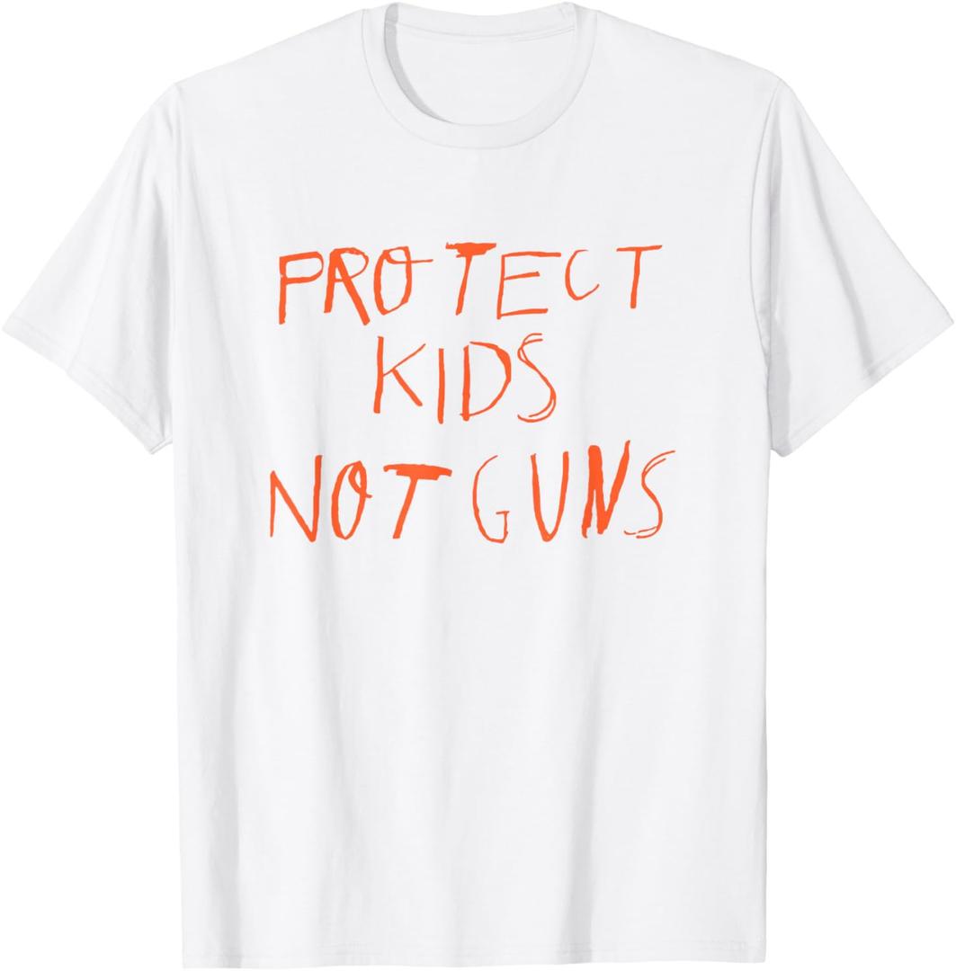 Protect Kids Not Gun Anti-Gun Gun Control T-Shirt 2XL
