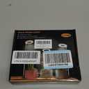 Grow Lights for Indoor Plants, Full Spectrum Halo Growing lamp with Detachable Base, Height Adjustable, 3 Colors, 10 Dimming, Automatic Timer, Plant Light for Succulents Small Plants (White-3.4in)