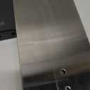 Magnetic Knife Block Without Knives—Black Stainless Steel Double-Sided Magnetic Knife Holder Stand with Strong Magnets, Knife Storage Organizer for Kitchen Counter top