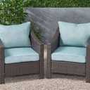 Bernadette Club Chair Cushions (Set of 2), 23.50" D x 27.00" W x 4.00" H