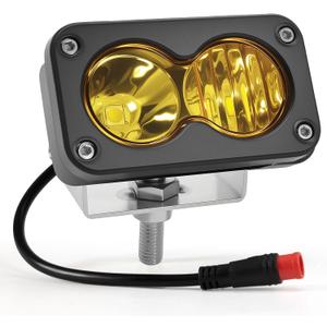 Headlight for Vamoose Mammoth Rad Power Bikes RadMini RadRover RadExpand RadRunner E-Bike, 6000K 20W Waterproof E-Bike Light2 Pin