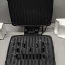 GEORGE FOREMAN Contact Submersible Grill, 5-Serving Grill - Adjustable Temperature Control, Black Plates, Wash the entire grill