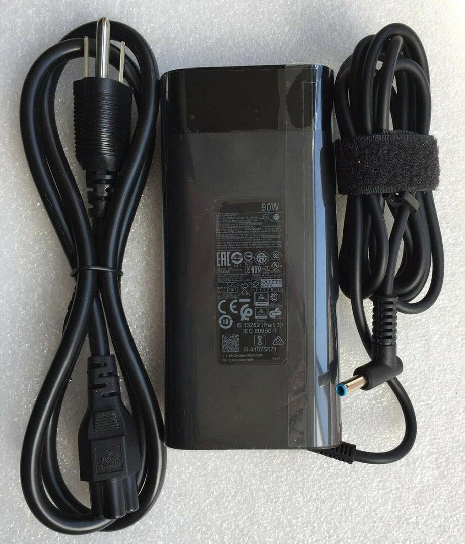 New 90W TPN-CA09 (937520-002) 90 Watt 19.5V 4.62A AC/DC Adapter&Cord for HP Laptop