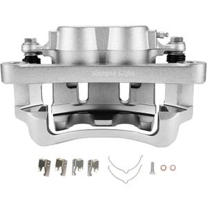 SCITOO 18B4791 Front Left Disc Brake Caliper w/Bracket,Double Pistons | For Ford For Excursion 2000-2005,For Ford For F-250 Super Duty 1999-2004,For Ford For F-350 Super Duty 1999-2004 Direct-fit