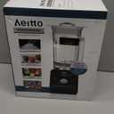 Aeitto Blender, Blenders for Kitchen with 1500-Watt Motor, 68 Oz Large Capacity, Professional Countertop Blenders for Ice Crush, Frozen Drinks (Silver)