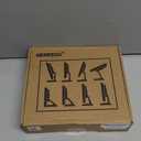 WEARSON WS-03A Adjustable LCD TV Stand Folding Metal Monitor Desk Stand With VESA Hole 75x75mm&100x100mm (Black)