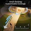 VIANIS Advanced Motion Sensor Light Outdoor, Exterior Lighting Fixtures, Large