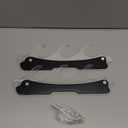 3 Tier Sword Stand,Sword Holder Wall Mount,Sword Display Stand,Katana Wall Stand,Lightsaber Stand,Samurai Sword Holder,Wall Mountable Sword Display,Wand stand and Cosplay blade stand. (3 Tier Black)