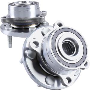 2PCS 512460 Wheel Hub Bearing Assembly 5-Lug w/ABS Compatible with Ford Explorer 2011-2018, Police Interceptor Utility 2013-2018 Front or Rear