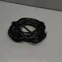 16/3 25 FT Outdoor Extension Cord Waterproof, Weatherproof & Flame Retardant Black 3 Prong Power Cord Outside for Lawn & Garden, 13 Amps 1625 Watts 125 VAC 16AWG SJT