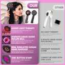 Rechargeable 3 in 1 Scalp Massager Hair Growth Oil Applicator,Electric Scalp Brush for Home & Travel,Gentle Scratching & Kneading,IPX7 Waterproof Electric Head Massager for for All Hair Types