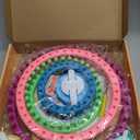 READAEER Round Knitting Looms Set Craft Kit Tool with Hook Needle and Pompom Maker