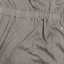 ZESICA Women's Casual Off Shoulder Solid Color Strapless Belted Wide Leg Jumpsuit Romper (X-Large, Darkblack)