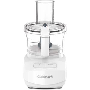 Cuisinart 7-Cup Sleek and Modern Design Food Processor with Two Easy Controls and Universal Blade for Chopping, Mixing, and Dough (White)