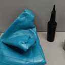 Trideer Exercise Ball for Office Desk, Yoga Ball Chair to Relieve Back Pain, Stability & Fitness Ball Seat with Base, Home Gym Core Workout, Abs, Stretching & Therapy (L(23-26ines/58-65cm), Turkis)