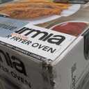 Gourmia French Door Air Fryer Oven - 37 Qt Large Capacity Convection Toaster Oven, FryForce 360, Digital Display, 12 Cooking Presets, Dehydrate, Fits 13 Pizza, Dishwasher-Safe, Stainless Steel (Silver)