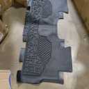 3W Floor Mats & Cargo Liner & Seat Back Mats for 2025 2026 Ford Expedition Max 7 Seats with 2nd Row Bucket Seats, All Weather TPE Full Set Floor Mats for Ford Expedition (Only Max)