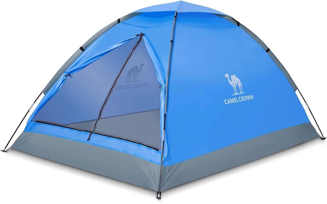 CAMEL CROWN Tents for Camping 2 Person Camping Dome Tent, Waterproof,Spacious, Lightweight Portable Backpacking Tent for Outdoor Camping/Hiking