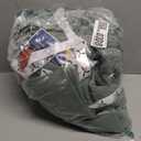 Luxury Towels for Bathroom Set of 8-2 Bath Towels 2 Hand Towels 4 Washcloths - 600 GSM 100% Cotton Ring Spun Viscose Border Towels Set - Sage Green