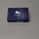 ALASKA BEAR Wraparound Style Organic Cotton Eye Mask with Padded Nose, Big Wide Headband and Large Coverage Ear Muff Sleeping Mask with Bottom Flap for Full Blackout, Dark Grey