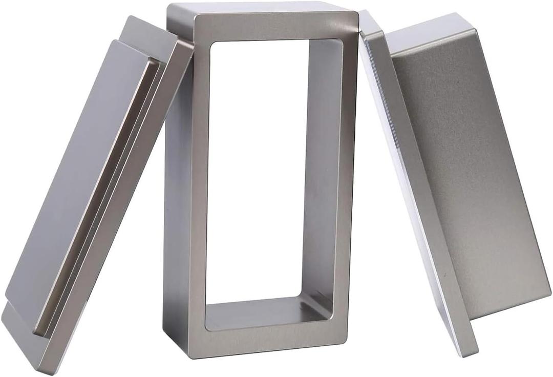 TUOPUKE 2x4 Inch Pre Press Mold Made of Food Grade Anodized Aluminum