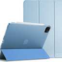 ProCase for iPad Pro 11 Inch Case 2022/2021/2020/2018(4th/3rd/2nd/1st Generation), iPad Pro 11" Slim Stand Hard Back Cover Shell Smart Folio Compatible with Pencil/Support Auto Wake/Sleep -SkyBlue
