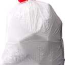 Amazon Basics Flextra Tall Kitchen Drawstring Trash Bags, 13 Gallon, 120 Count