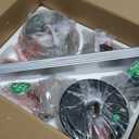 52 Inch Ceiling Fans with Lights and Remote, Brushed Nickel Flush Mount Low Profile Ceiling Fan for Bedroom, Living Room, Patio, Dimmable 6 Speeds Noiseless, ETL Listed