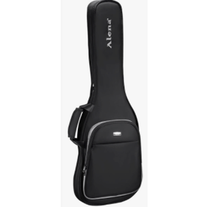 Alena Acoustic Guitar Bag, 10mm-0.39in Thick Padding, for 41-42 Inch Guitars,Waterproof Material, Plush Lining, Reinforced Patches, 2 Outside Pockets, Black,YH200D