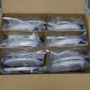 12 Pack 6 Inch LED Recessed Ceiling Light with Night Light| 5CCT Dimmable 2700K-5000K| RA90 1050LM 12W 120V| Ultra-Thin High Brightness Canless Wafer Downlight with Junction Box| IC ETL FCC