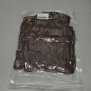 CSDAJIO Women's Sexy Lace Tie Open Front Sheer Mesh Long Sleeve Crop Top Going Out Shirt (Brown, XS)