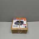 Prinfort 6"x6" (Actual: 5.5"x5.5") Deck Post Base Covers Aluminum, Split Style Post Base Trim Skirt Decorative Black 2Pack