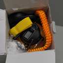 Insulated Water Bottle | Thickened Stainless Steel Vacuum Metal | Portable Sports Half Gallon Large Water Jug for Gym and Hiking with Straw, Carrier Bag, Handle Strap | BPA-Free 64 oz (Gradient Orange)