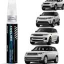 Car Touch Up Paint(Fuji White(867/1AA/NER)) for Landrover, Car Paint Scratch Repair Kit, Quick & Easy Solution to Repair, 2 in 1 Scratch Remover Pen with 2PCS Disposable Micro Applicators