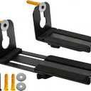 Soundbar Mount Compatible with Roku,Depth Adjustable 3.4"-5.8",Carbon Steel Wall Mount and Anti-Drop Soundbar Mount Under TV for Sony, JBL, LG, Samsung, Roku, Vizio, Bose