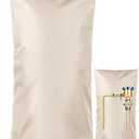 Winter Pipe Insulation Cover (5˚F) ,Insulated Backflow Preventer Freeze Protection, Pump Cover, Sprinkler/Well/Valve Head Cover (Black 14''W*28''H)