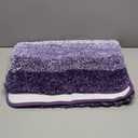 OLANLY Bathroom Rugs Mat 24x16, Extra Soft Absorbent Microfiber Bath Rugs, Rubber Backing, Quick Dry, Machine Washable Bath Mats for Bathroom Floor, Tub and Shower, Home Decor Accessories, Violet