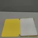 Mastten for iPad (A16) 11th Generation Case 11 Inch 2025 with Screen Protector, iPad 10th Generation Case 10.9 Inch 2022 Cute Slim Hard Translucent Back Full Protective Trifold Stand Cover, Yellow