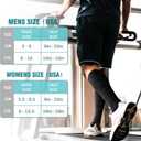 BLUEENJOY Copper Compression Socks for Women & Men (6 pairs) - Best Support for Nurses, Running, Hiking, Recovery, L-XL